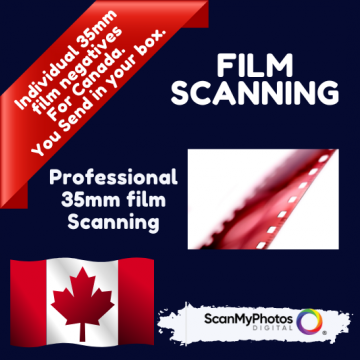 35 MM Negative Scanning Service - Canada