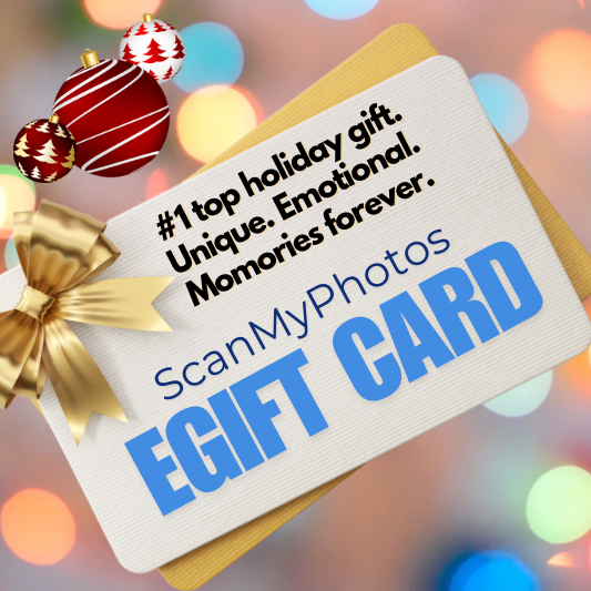 ScanMyPhotos E-Gift Card.