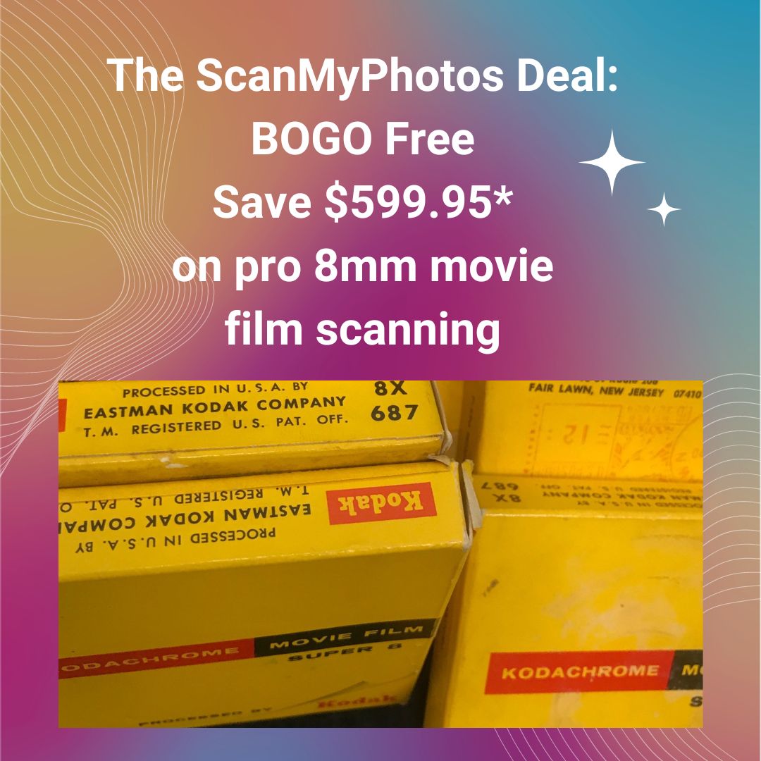 Pro 8mm movie film scanning. How to get digital copies of home movie film