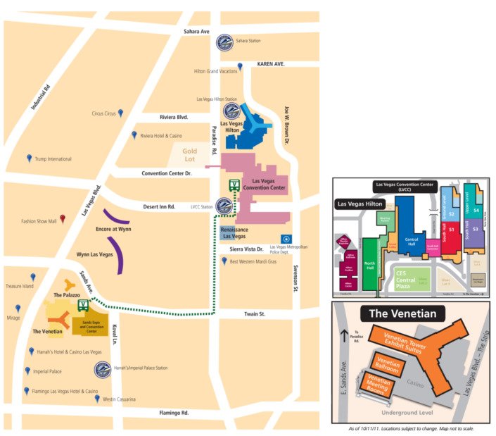 CES 2012 revealed: Maps! Conference Brochure! PMA@CES TechZone! 1 ...