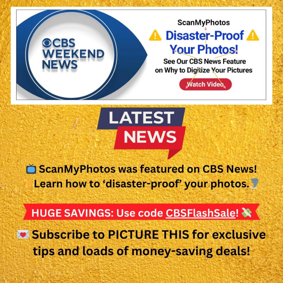 Signup to money-saving photo scanning discounts at ScanMyPhotos